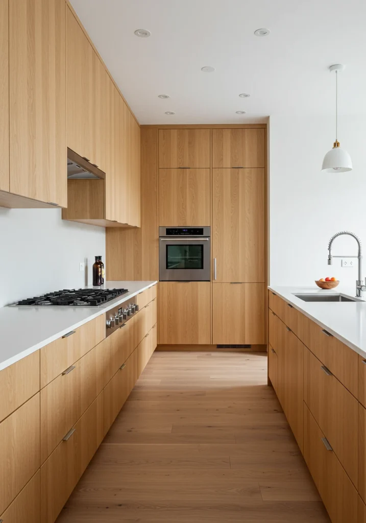 oak kitchen cabinets 4 converted