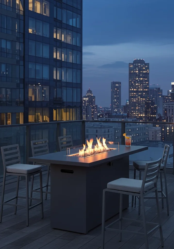 patio furniture with fire pits 11 converted
