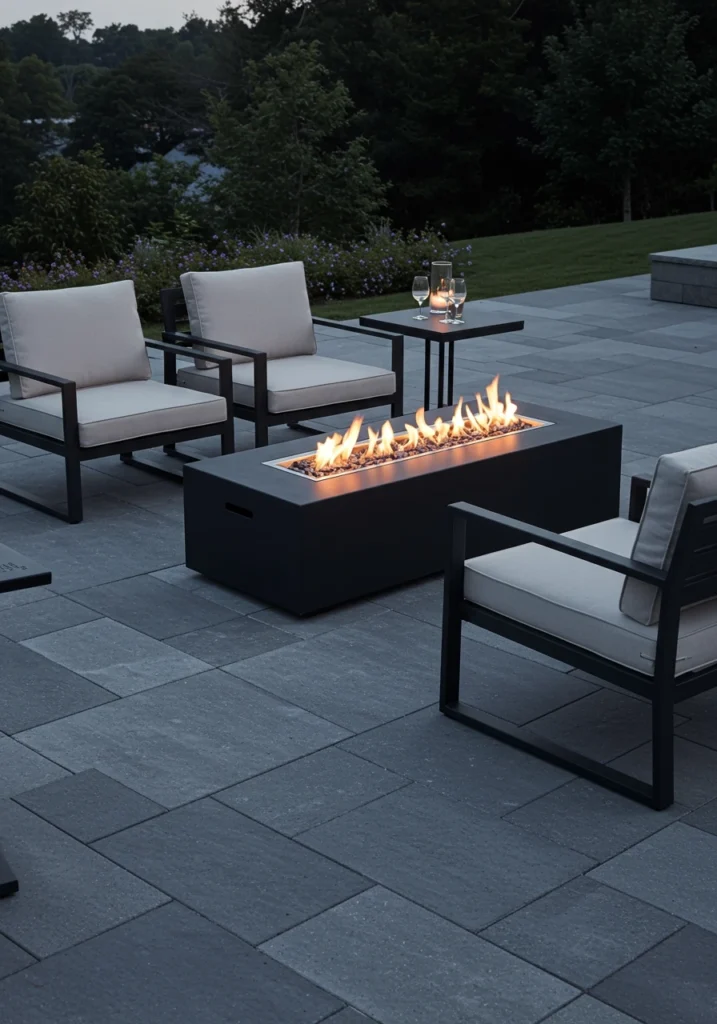 patio furniture with fire pits 2 converted