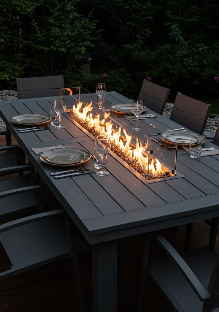 patio furniture with fire pits 5 converted