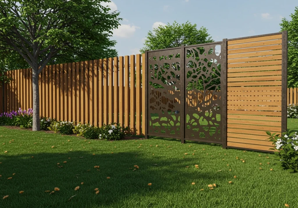 privacy fence ideas FI converted
