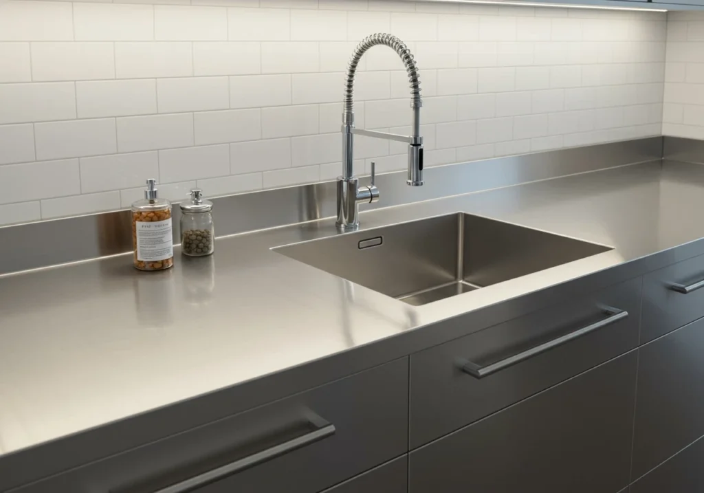 stainless steel kitchen countertops FI converted