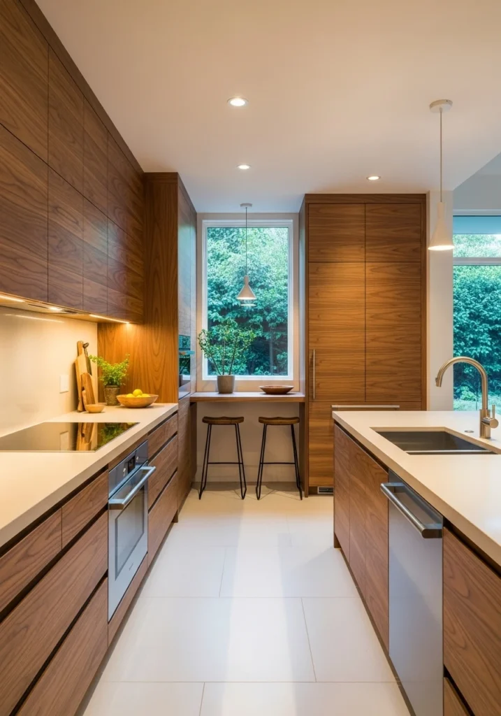 walnut kitchen cabinets 14 converted
