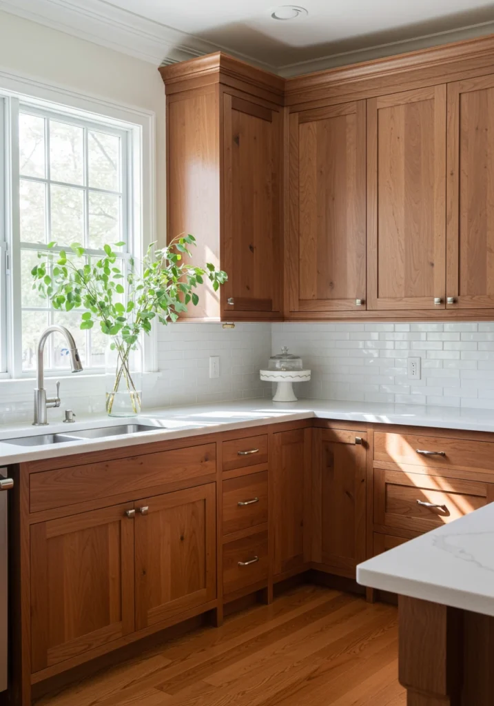 walnut kitchen cabinets 19 converted