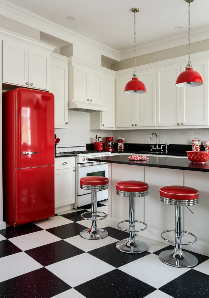 white cabinets black countertops 16 converted