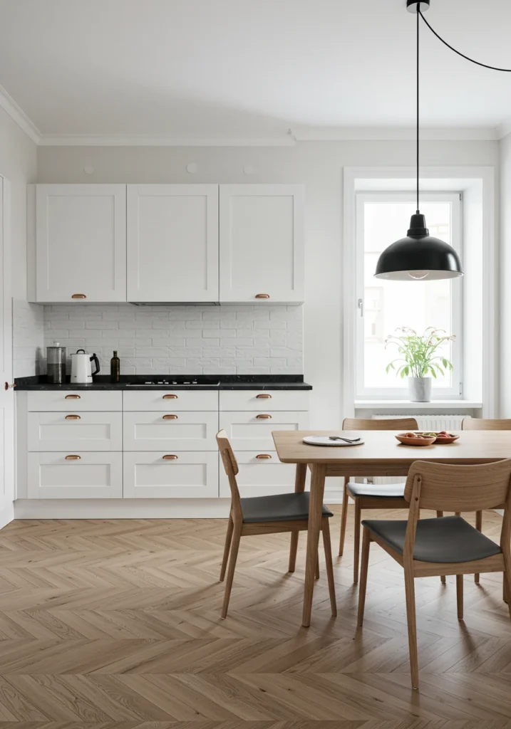white cabinets black countertops 17 converted