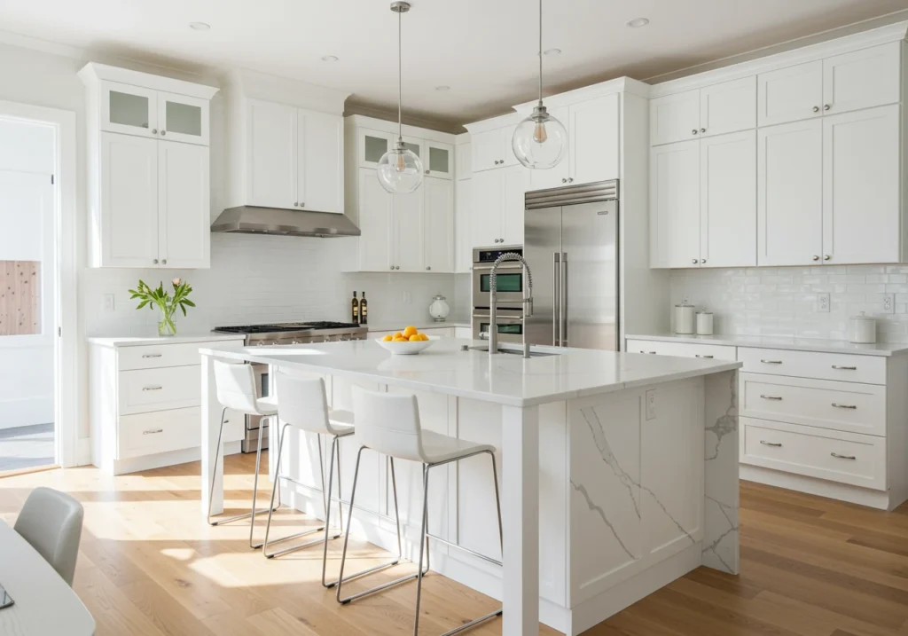 white kitchen ideas FI converted