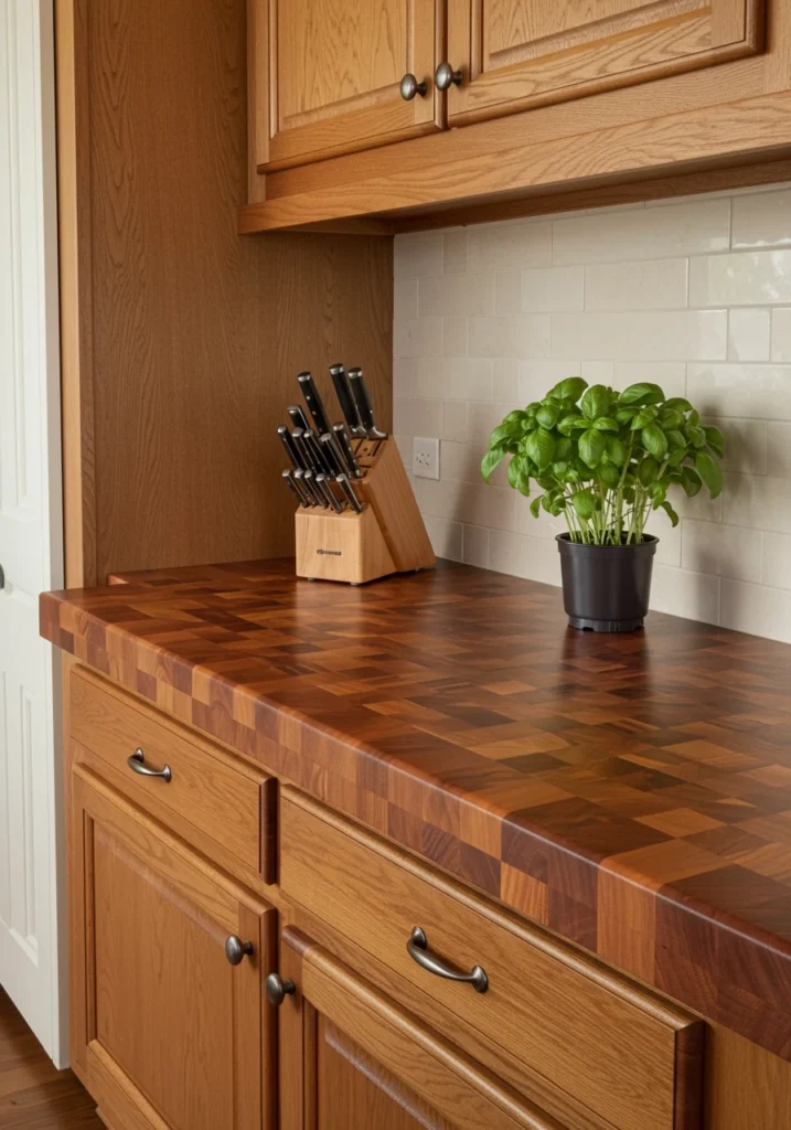 white oak kitchen cabinets 14 converted