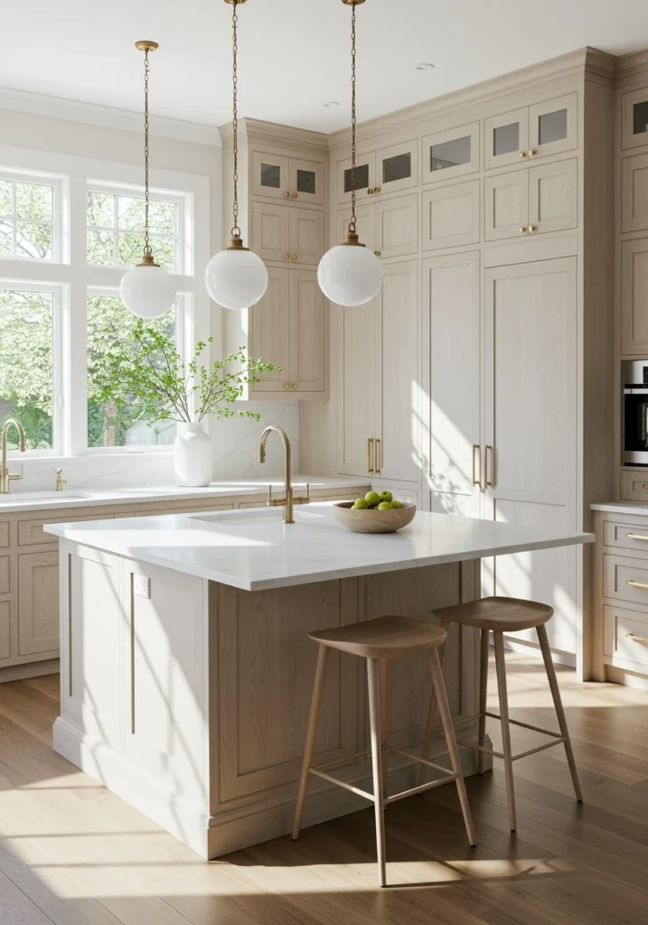 white oak kitchen cabinets 1 converted