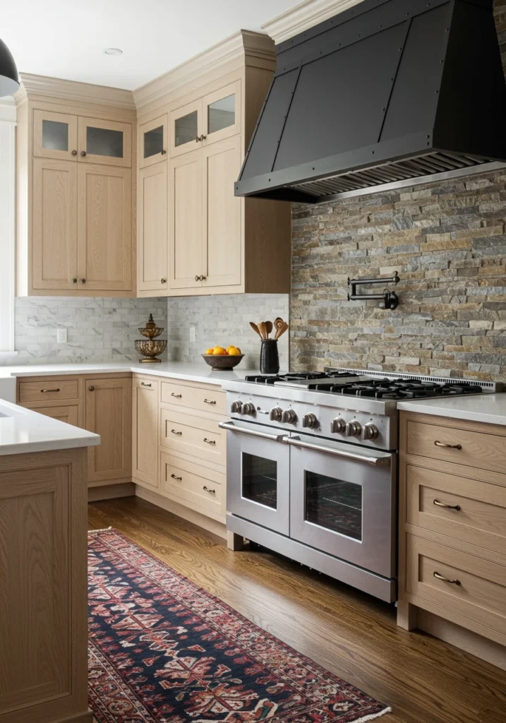 white oak kitchen cabinets 8 converted