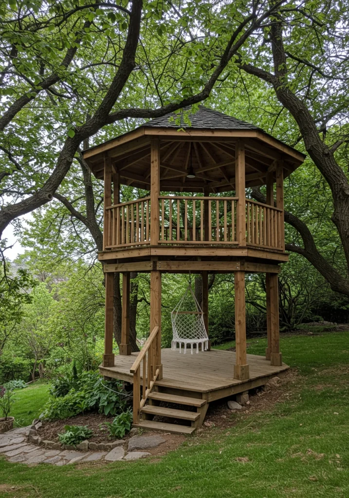 backyard gazebo ideas 11 converted