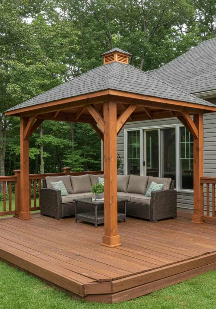 backyard gazebo ideas 9 converted