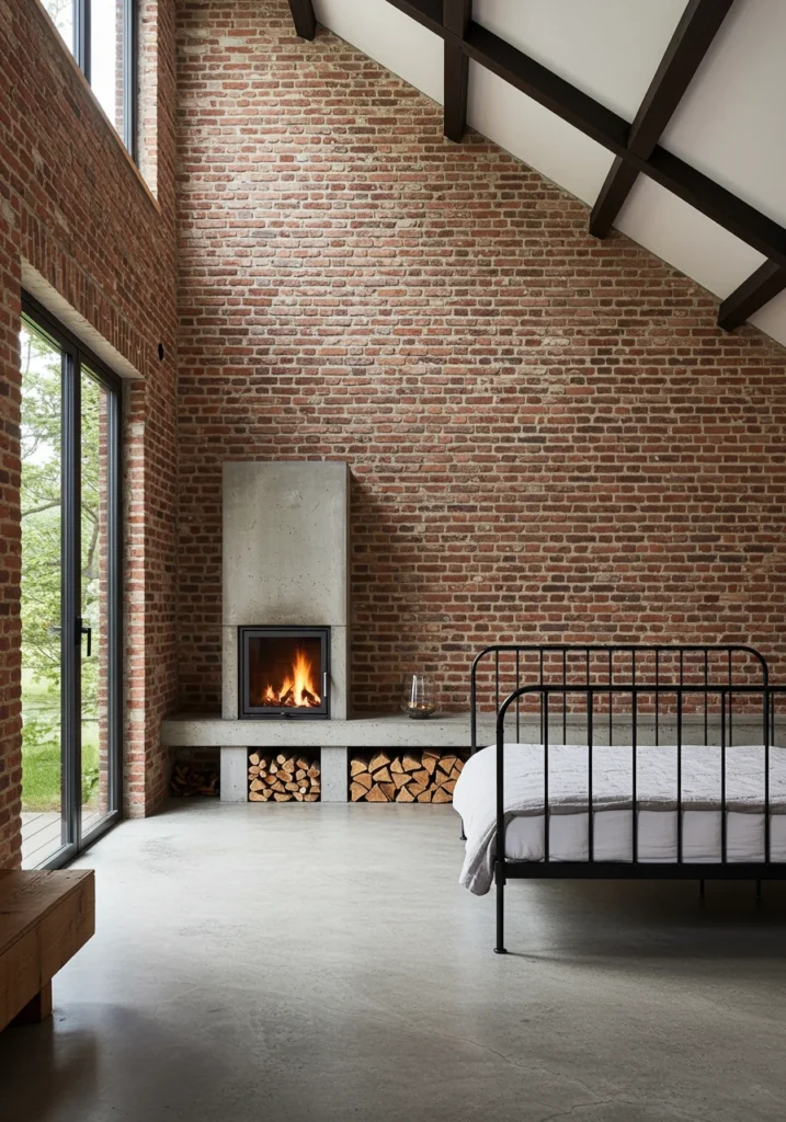 bedroom with fireplace 10 converted