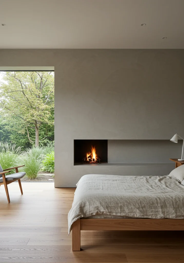 bedroom with fireplace 13 converted