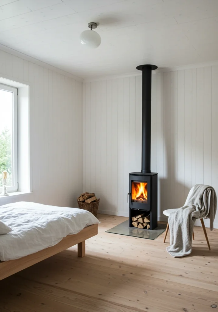 bedroom with fireplace 3 converted