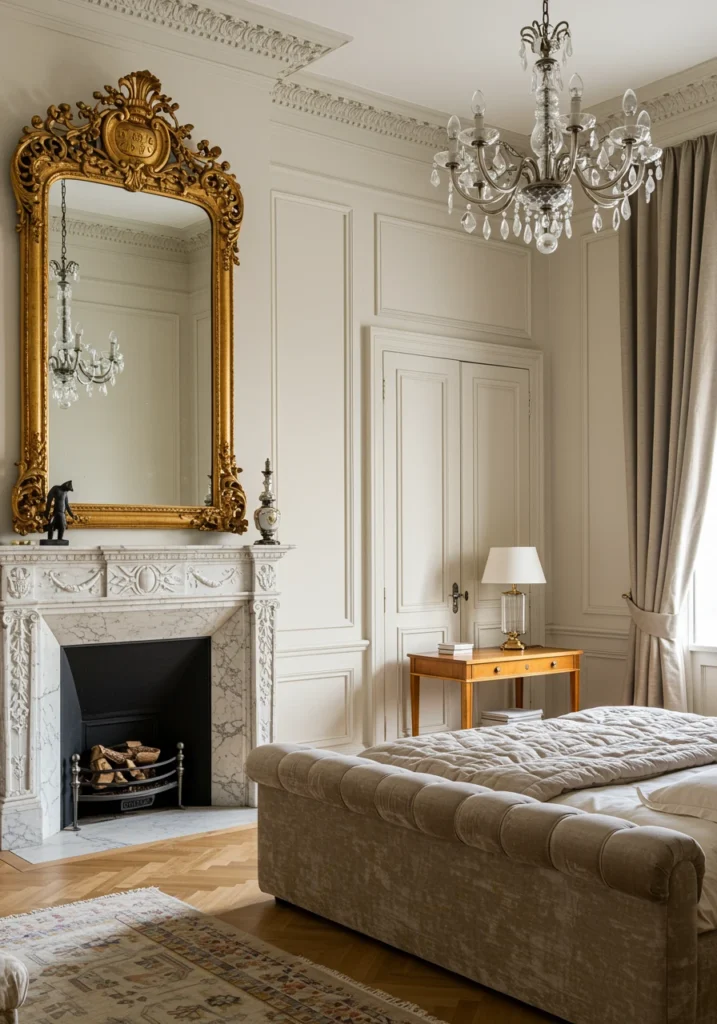 bedroom with fireplace 4 converted