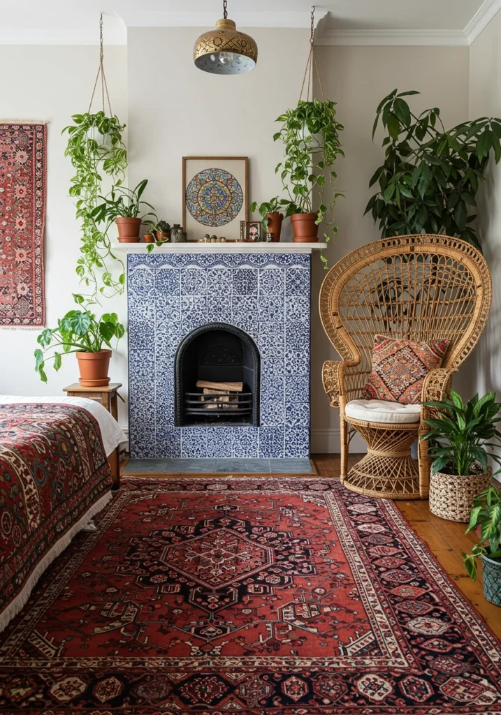 bedroom with fireplace 5 converted