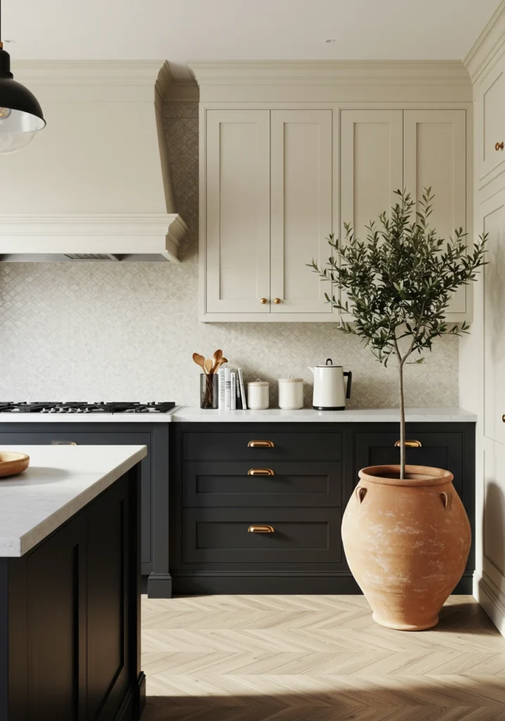 black and white kitchen cabinets 15 converted