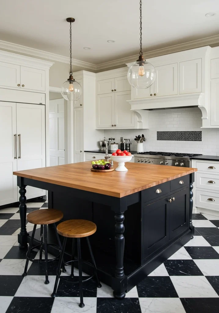 black and white kitchen cabinets 16 converted