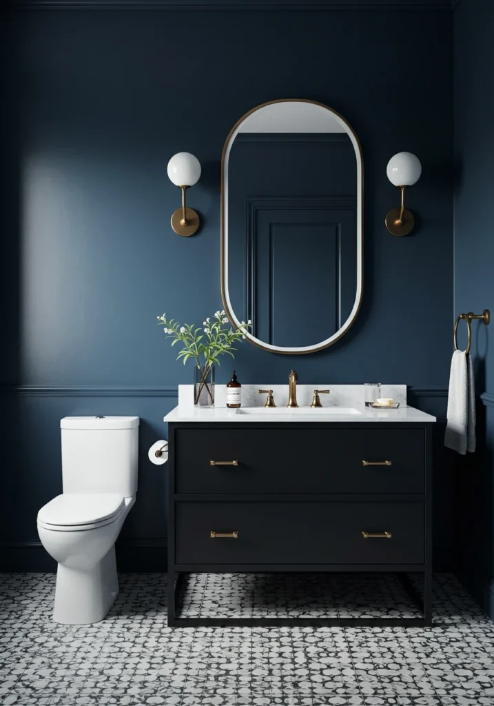 black bathroom ideas 14 converted