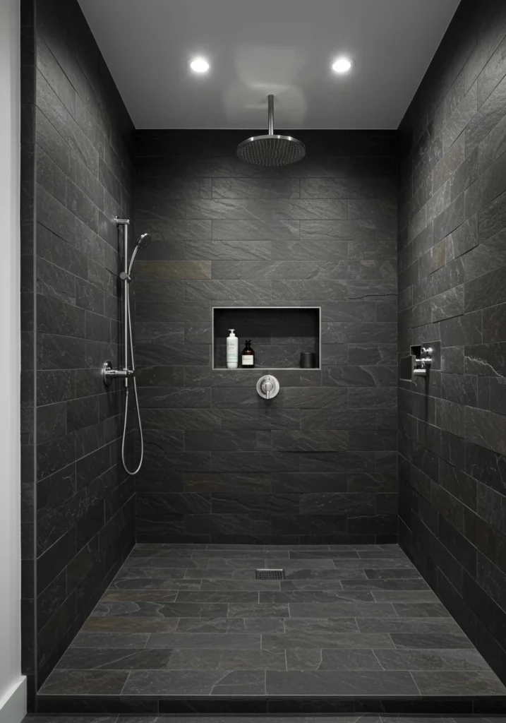 black bathroom ideas 15 converted
