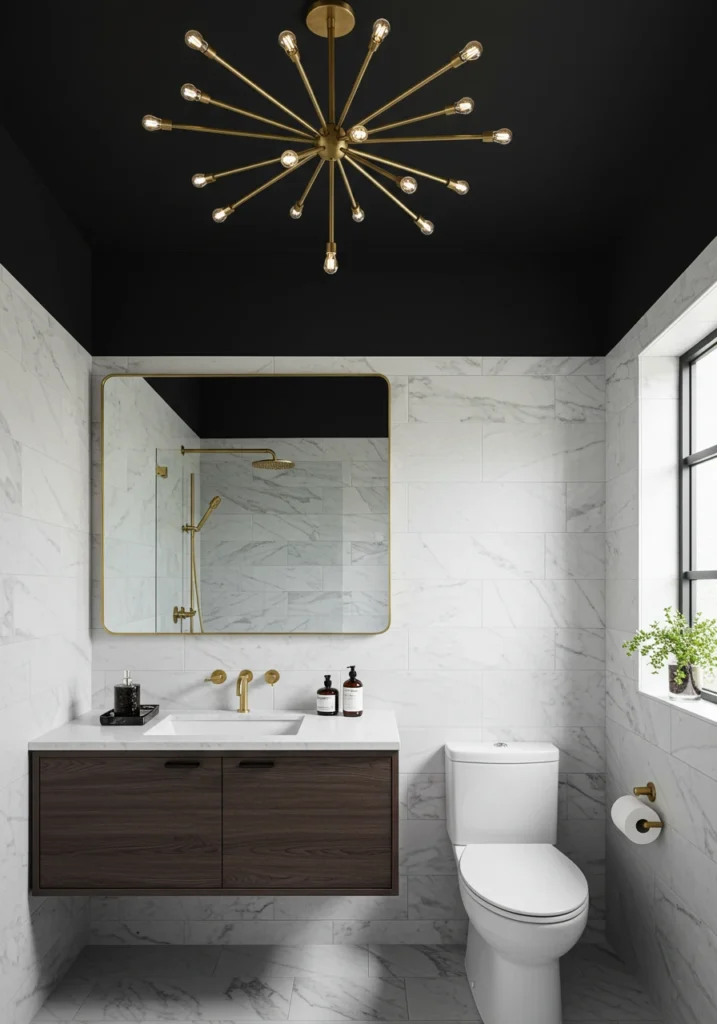 black bathroom ideas 18 converted