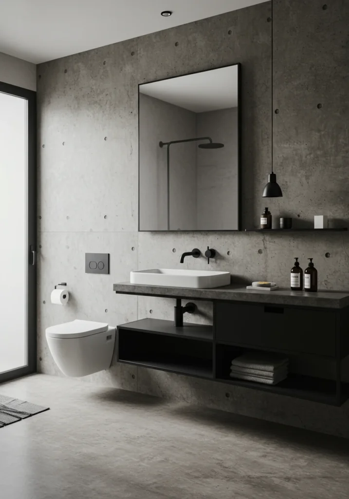 black bathroom ideas 6 converted