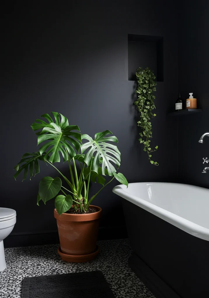 black bathroom ideas 8 converted
