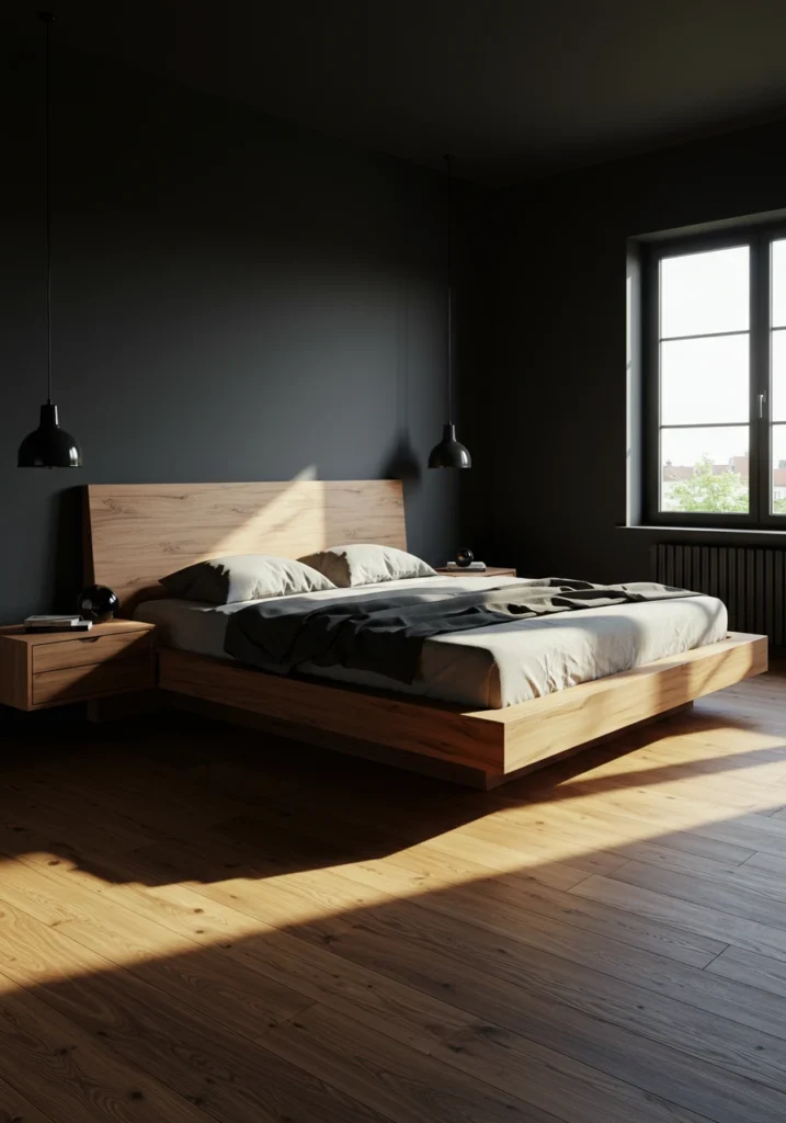 black bedroom ideas 2 converted