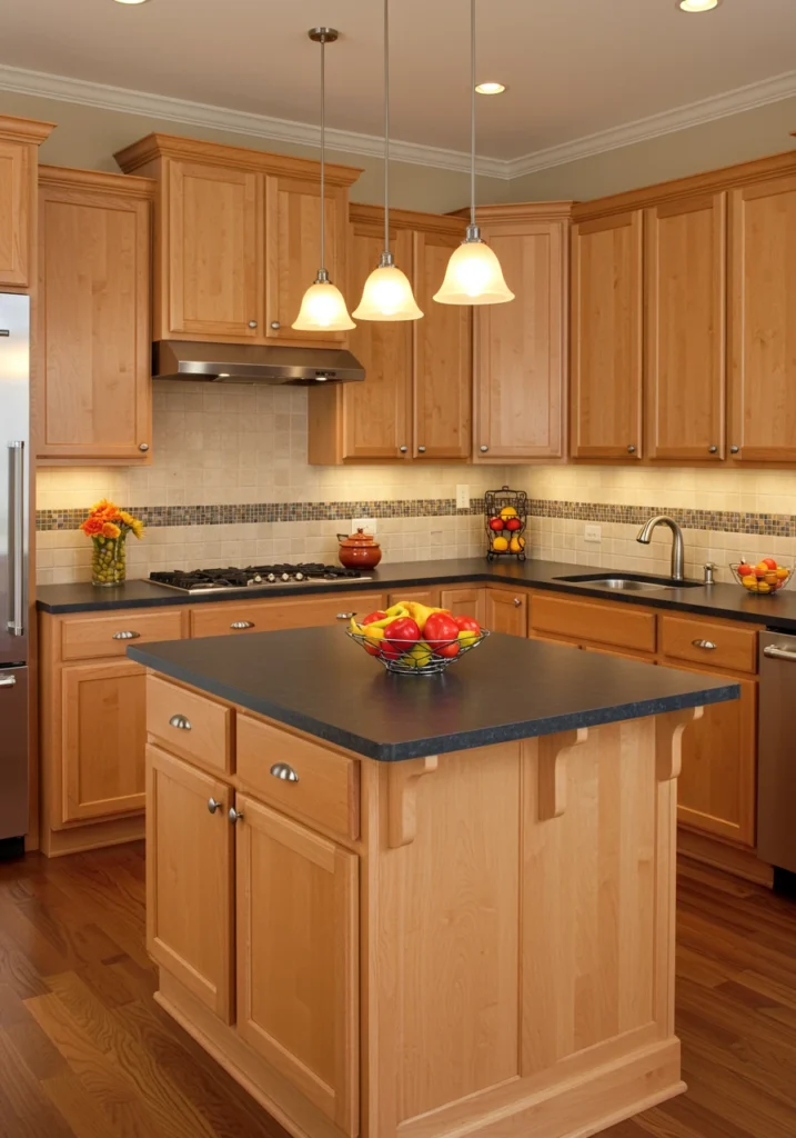 brown kitchen cabinets 6 converted