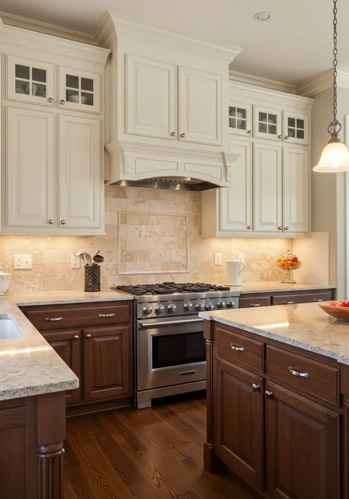 brown kitchen cabinets 7 converted