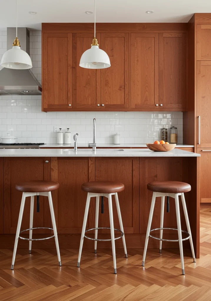 cherry kitchen cabinets 11 converted