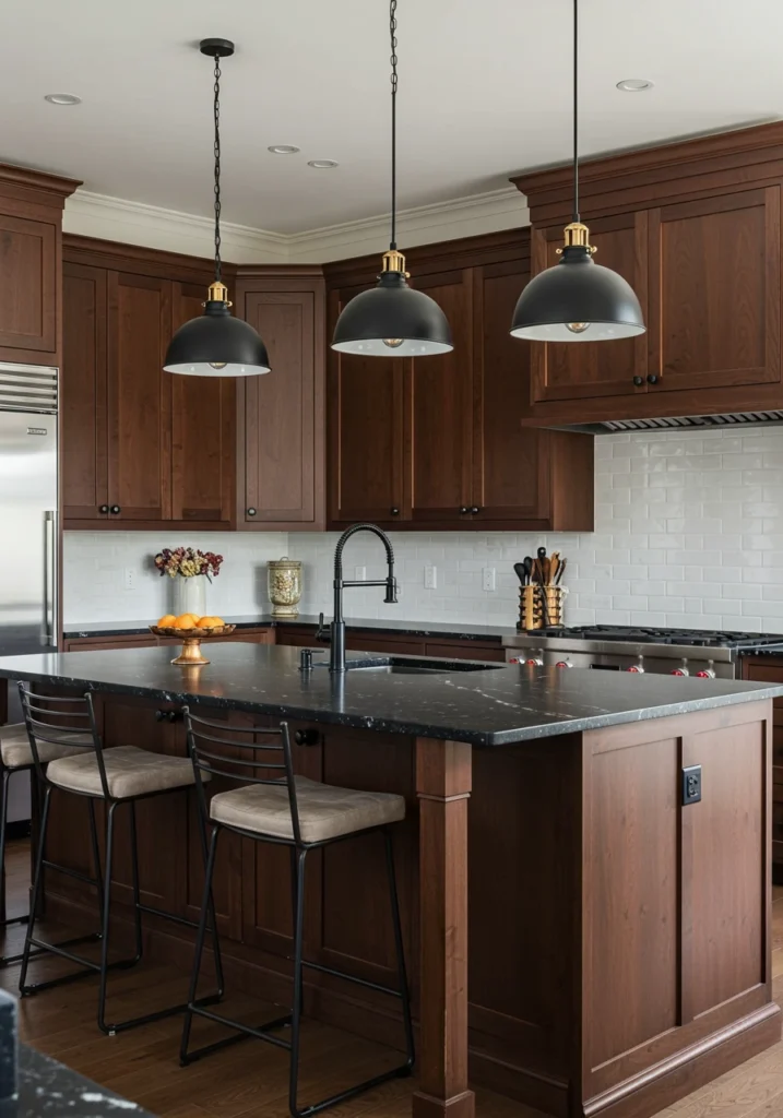 cherry kitchen cabinets 2 converted
