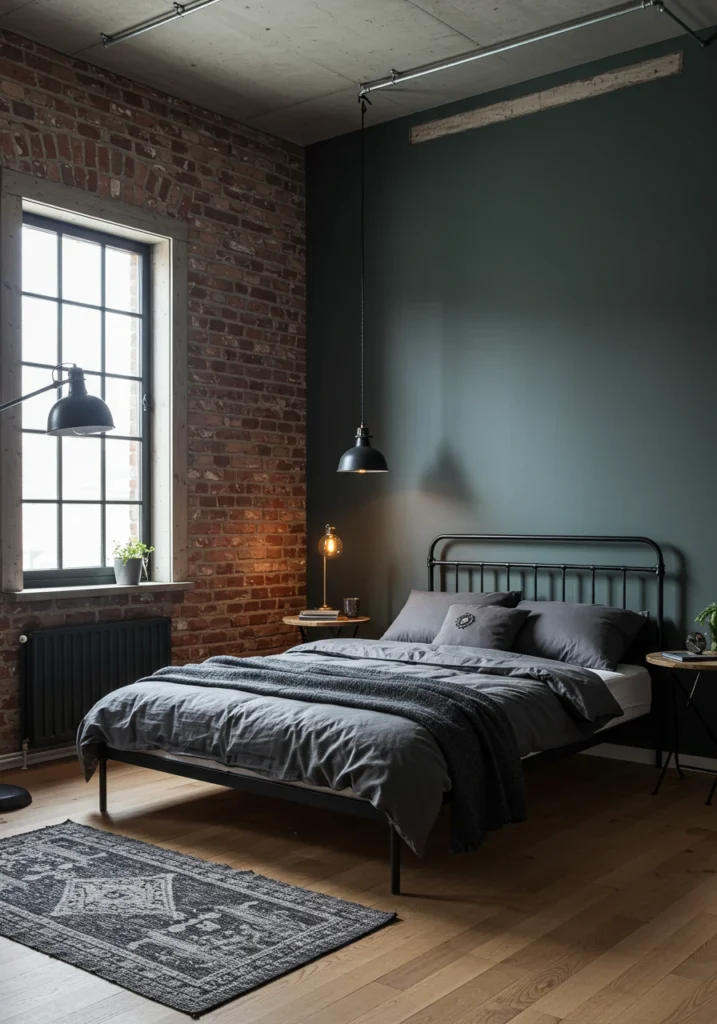dark green bedroom 10 converted