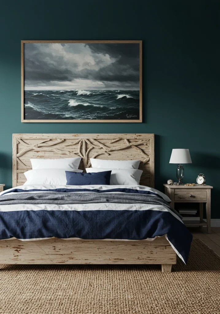 dark green bedroom 11 converted