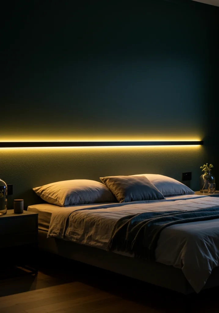 dark green bedroom 13 converted