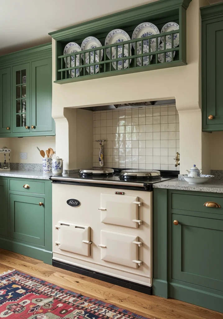 dark green kitchen cabinets 18 converted