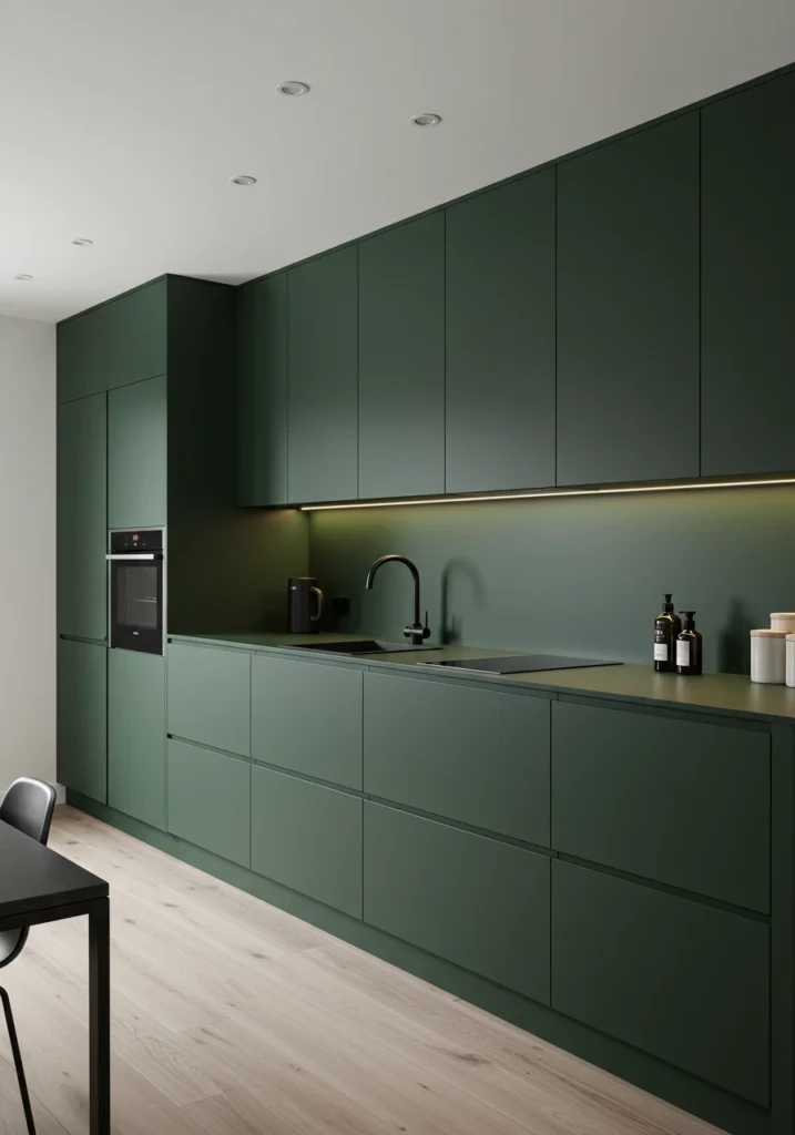 dark green kitchen cabinets 19 converted