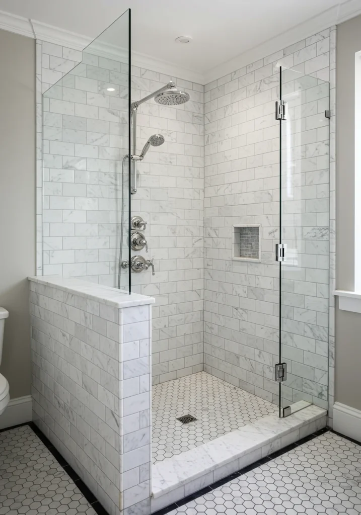 doorless walk in shower ideas 10 converted