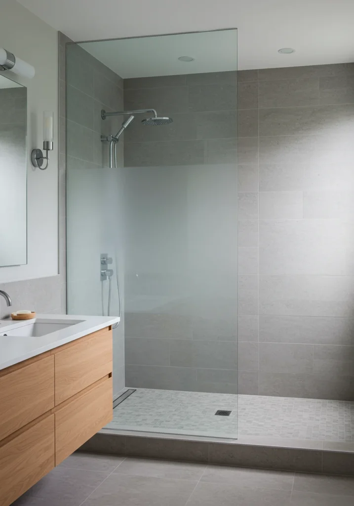 doorless walk in shower ideas 12 converted