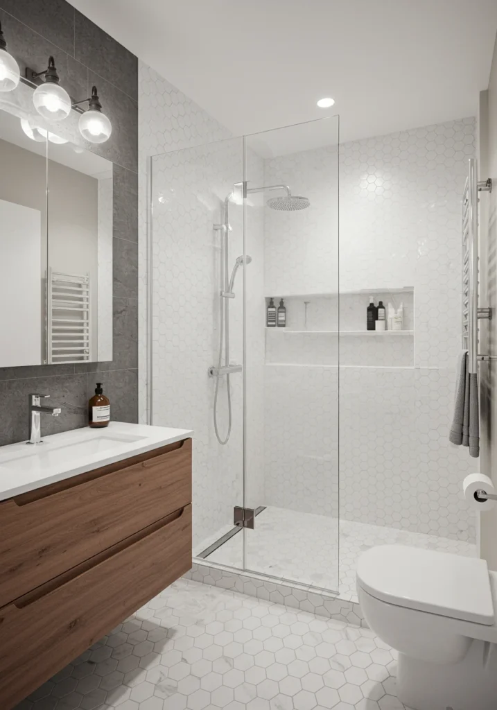 doorless walk in shower ideas 19 converted