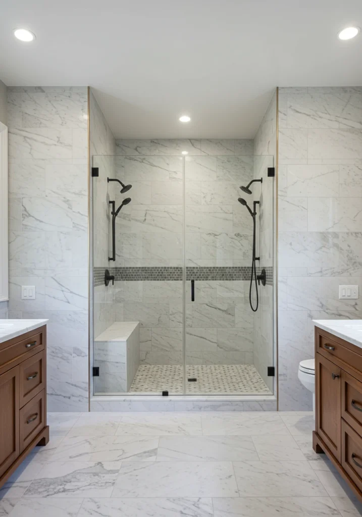 doorless walk in shower ideas 6 converted