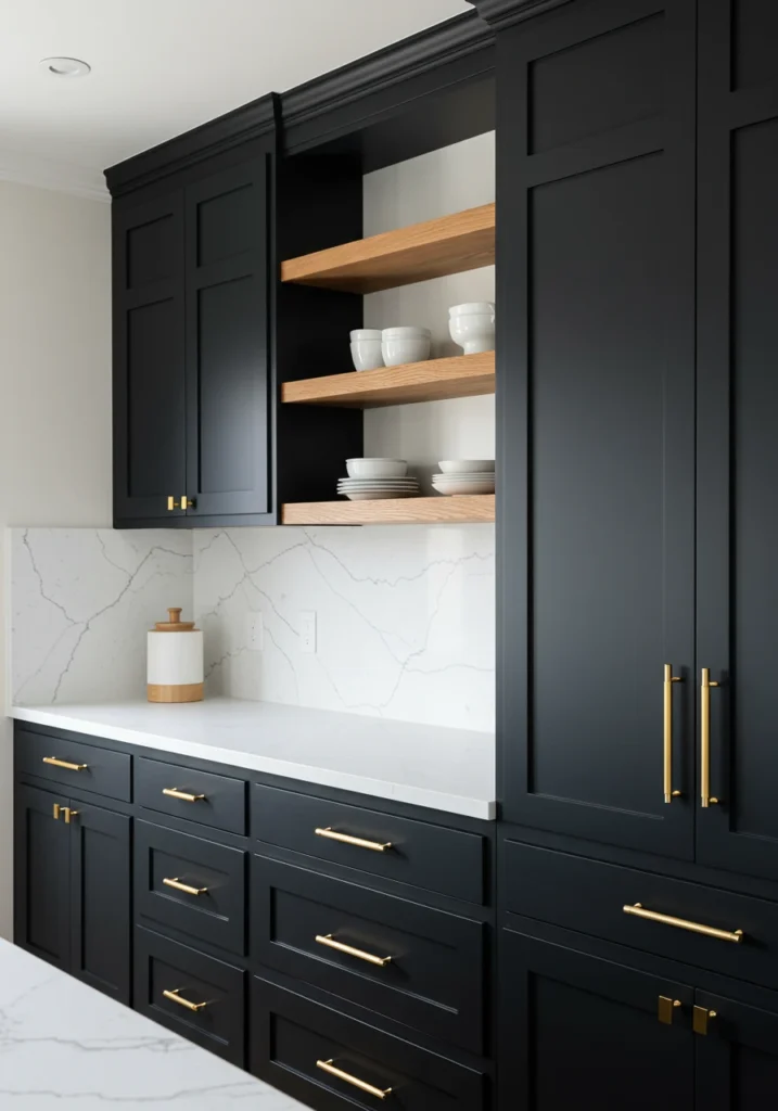 farmhouse kitchen cabinets 14 converted