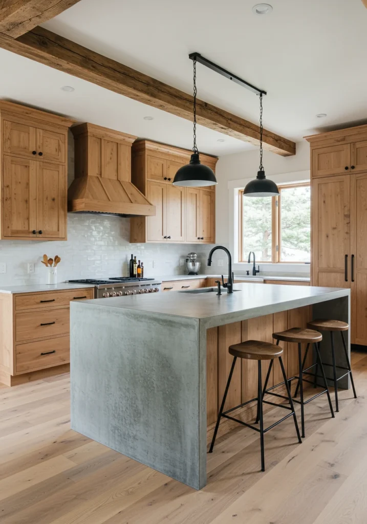 hickory kitchen cabinet 17 converted
