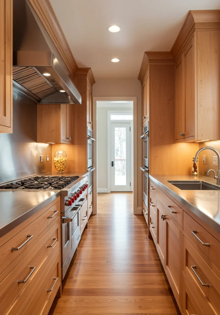hickory kitchen cabinet 7 converted