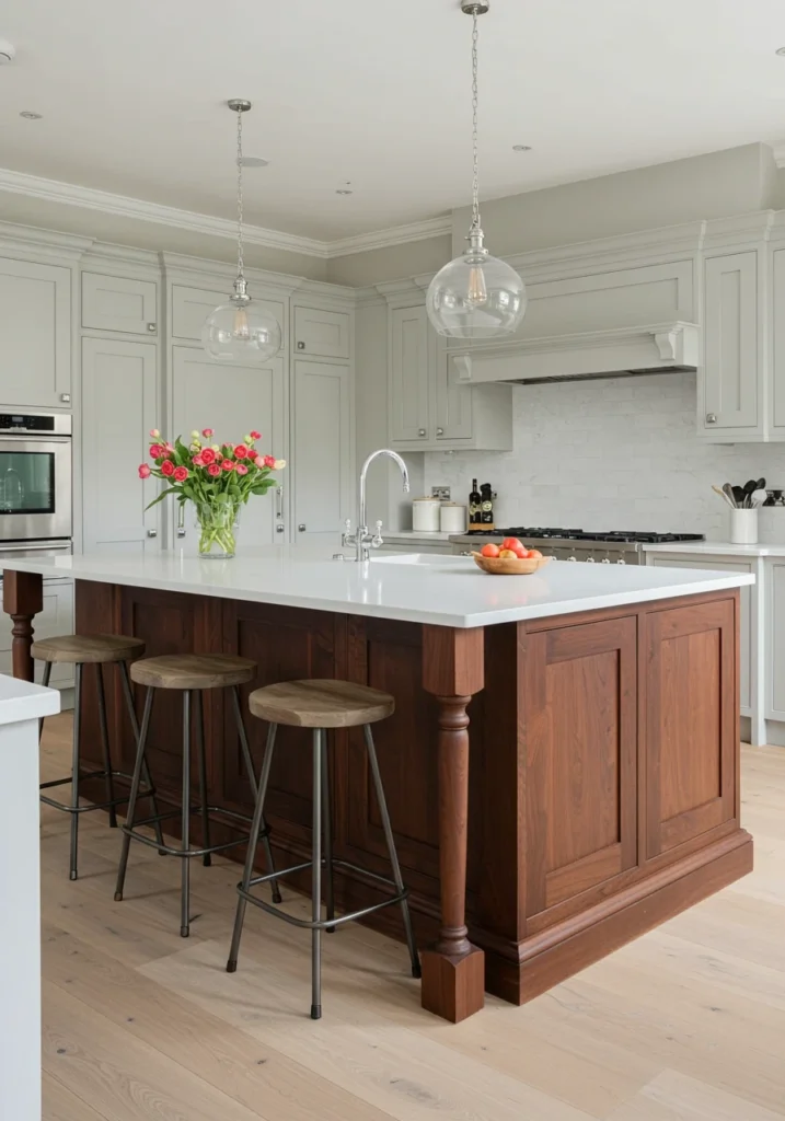 light gray kitchen cabinets 16 converted