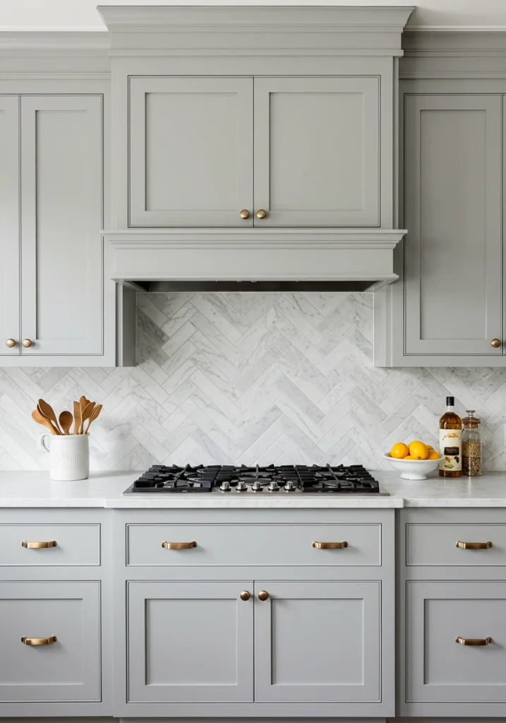 light gray kitchen cabinets 21 converted