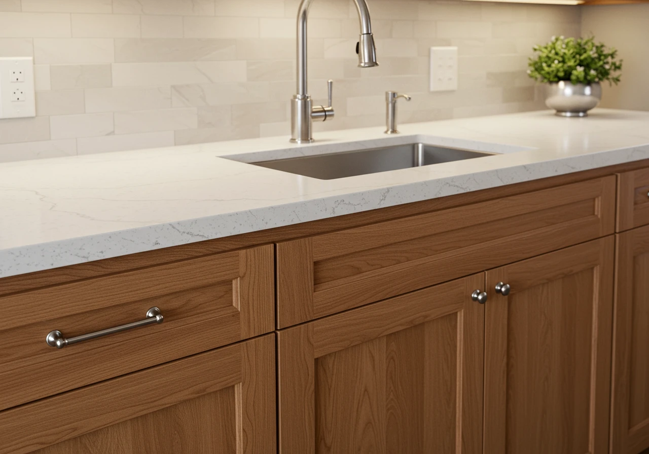 maple kitchen cabinets FI converted