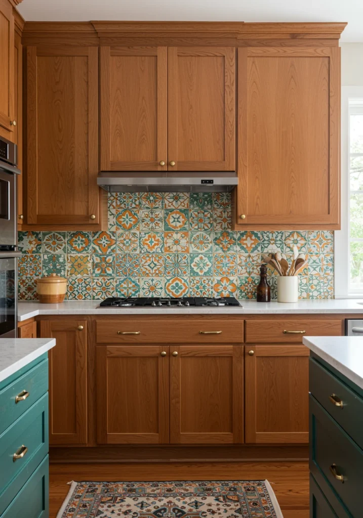 natural wood kitchen cabinets 12 converted