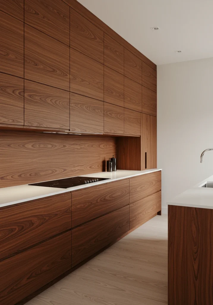 natural wood kitchen cabinets 17 converted
